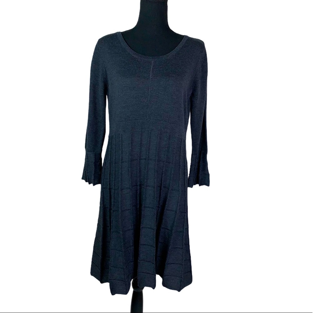 Calvin Klein Long Sleeve Gray  Sweater Dress